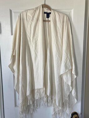 Adrienne Vittadini Women's Cream and White Cardigan